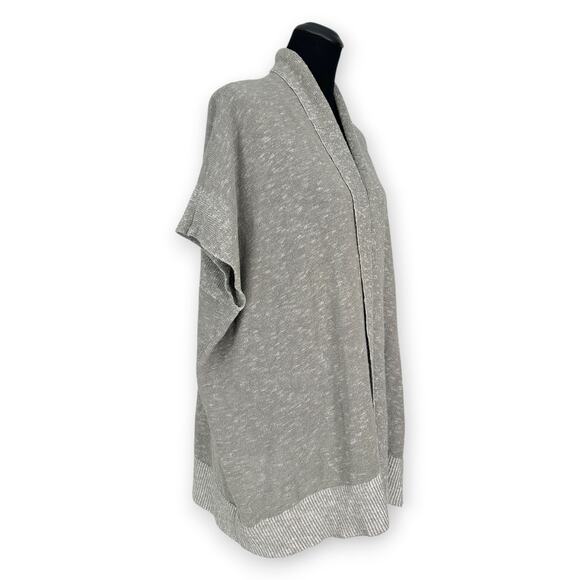 EILEEN FISHER | NWOT | L | Organic Cotton Linen Long Length Slub Cardigan - Picture 4 of 6